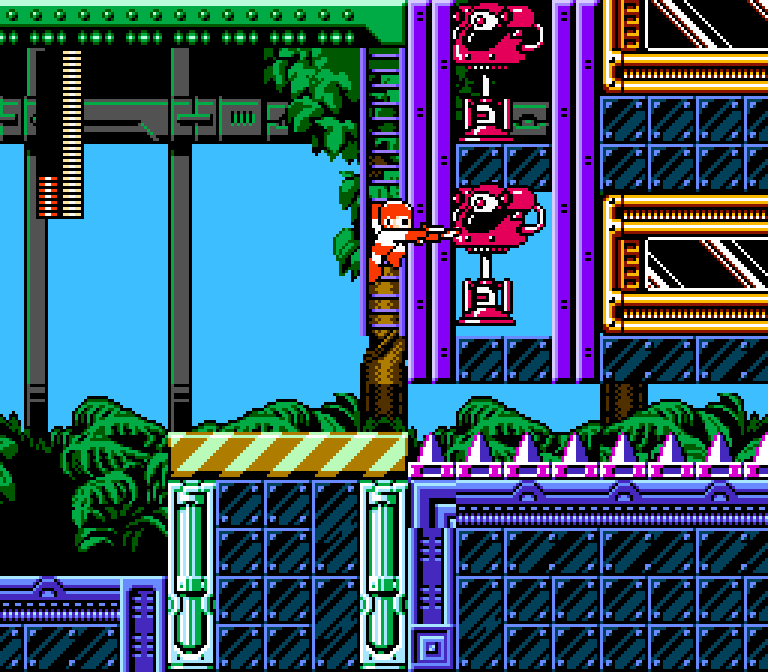 Mega Man Goes To The Greenhouse And Stabs Stuff