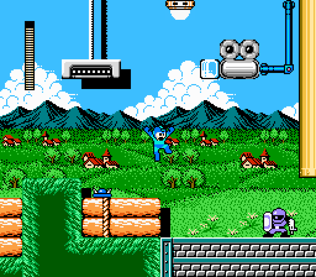 Behind The Megaman